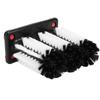 3 Head Cup Brush Removable Efficient Cleaning Glass Washer Brush with Suction Base for Bar Long Leg