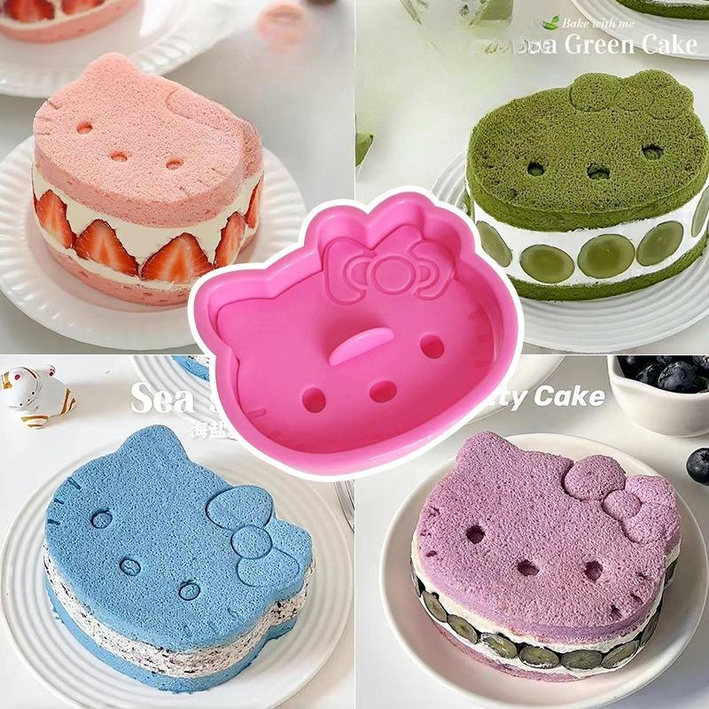 1PC cat toast bread mold cute cartoon children's sandwich cookie cutting mold baking tool cake mold