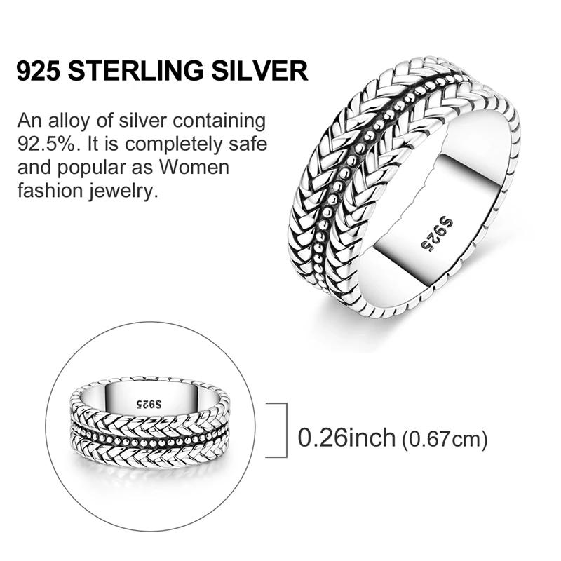 Rings Original 925 Silver Rings Simple Zircon Heart Ring for Wedding Valentine's Day Women Ring Jewelry Gift