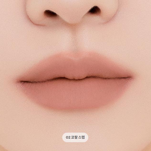 MUZIGAE MANSION Tie-Up Cover Tint 6 Colors – Long-lasting Velvet Lip Tint with Soft Blurring Finish