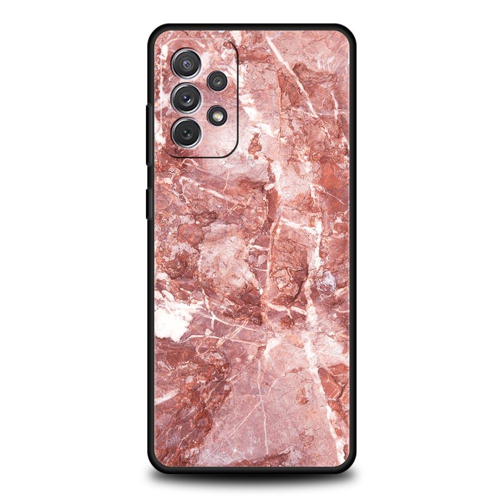 Marble Stone Phone Case for Samsung A57 A37 A51 A71 A21S A17 A11 A15 A25 A41 A23 A33 A53 A73 A07 A05S A13 A35 A55 5G Cover