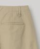 ANOTHER OFFICE WOMEN W. Peachskin Curved Pants (Light Khaki)