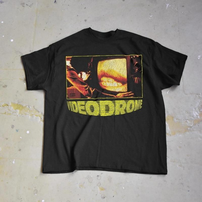 Videodrome TShirt  David Cronenberg Cult Horror Tee Summer unisex Loose and Breathable cotton Tshirt Top S