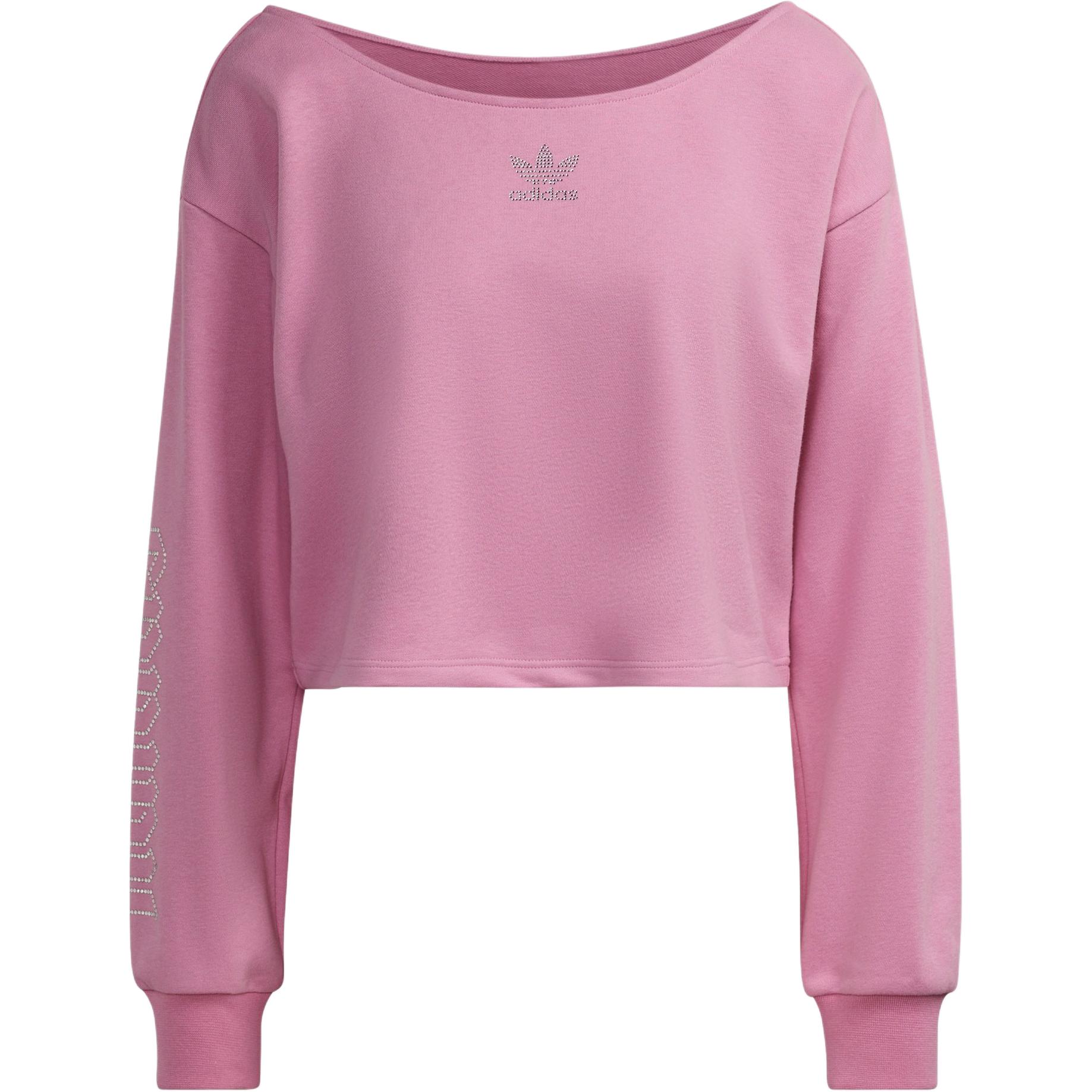 

Adidas Originals Luxe Slouchy Sweatshirt Women Sweatshirt Pink HF6775 40