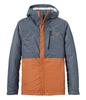 LL Bean Trail Model Waterproof US Fit Gunmetal Size 1000045364 Men's 3-in-1 Jacket, Regular, Gray/Oakwood, Multicolor, M,