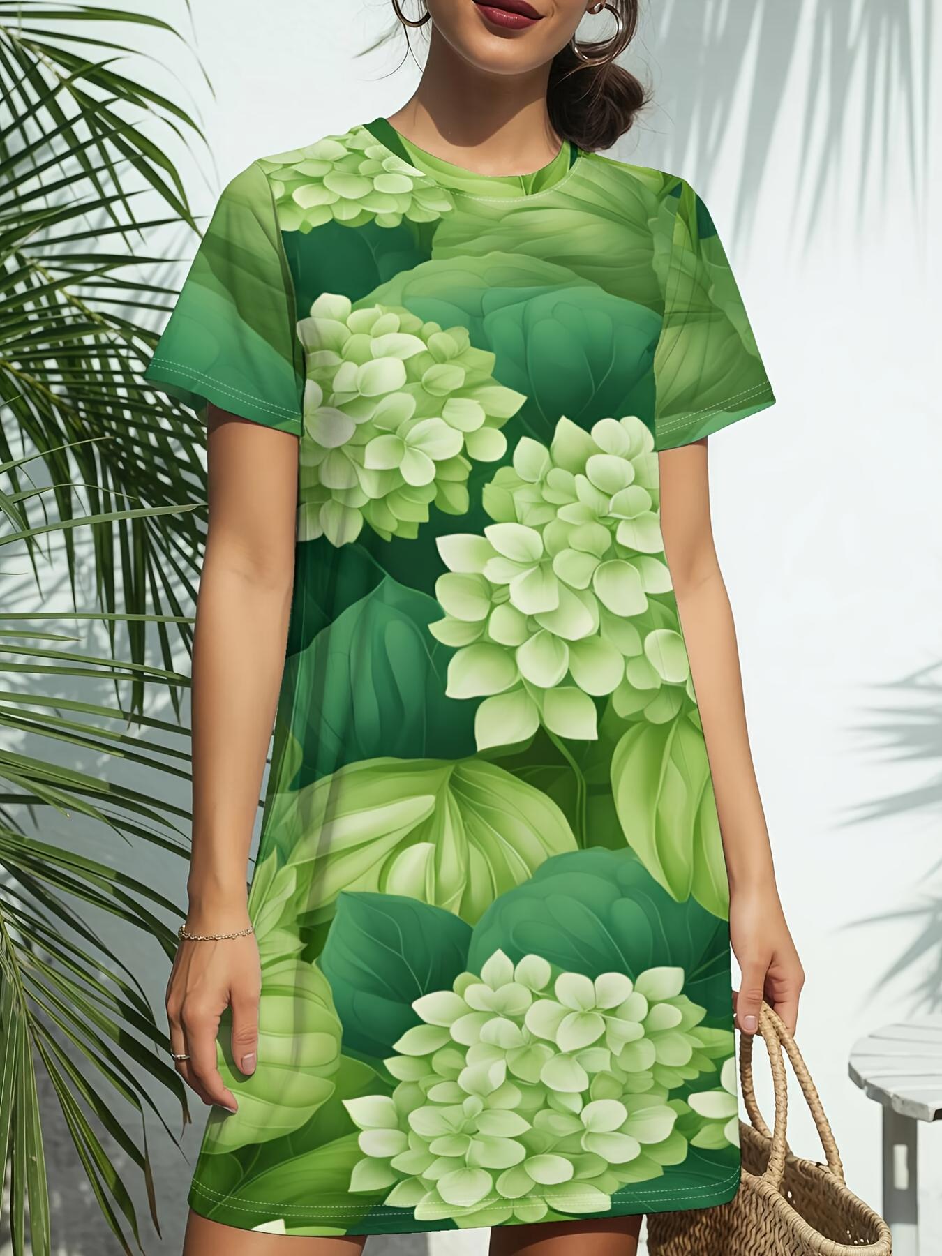 

Women S New Crew Neck Short Sleeve T-Shirt Dress. American Trend Digital Print. Casual ; Versatile for Spring And Summer. Elegant And Chic Wmn SDre XL дубильная кора
