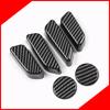 For Tesla Model 3 Model Y Carbon Fiber Color Seat Adjust Switch Button Trim Cover Black ABS Car Interior Accessories