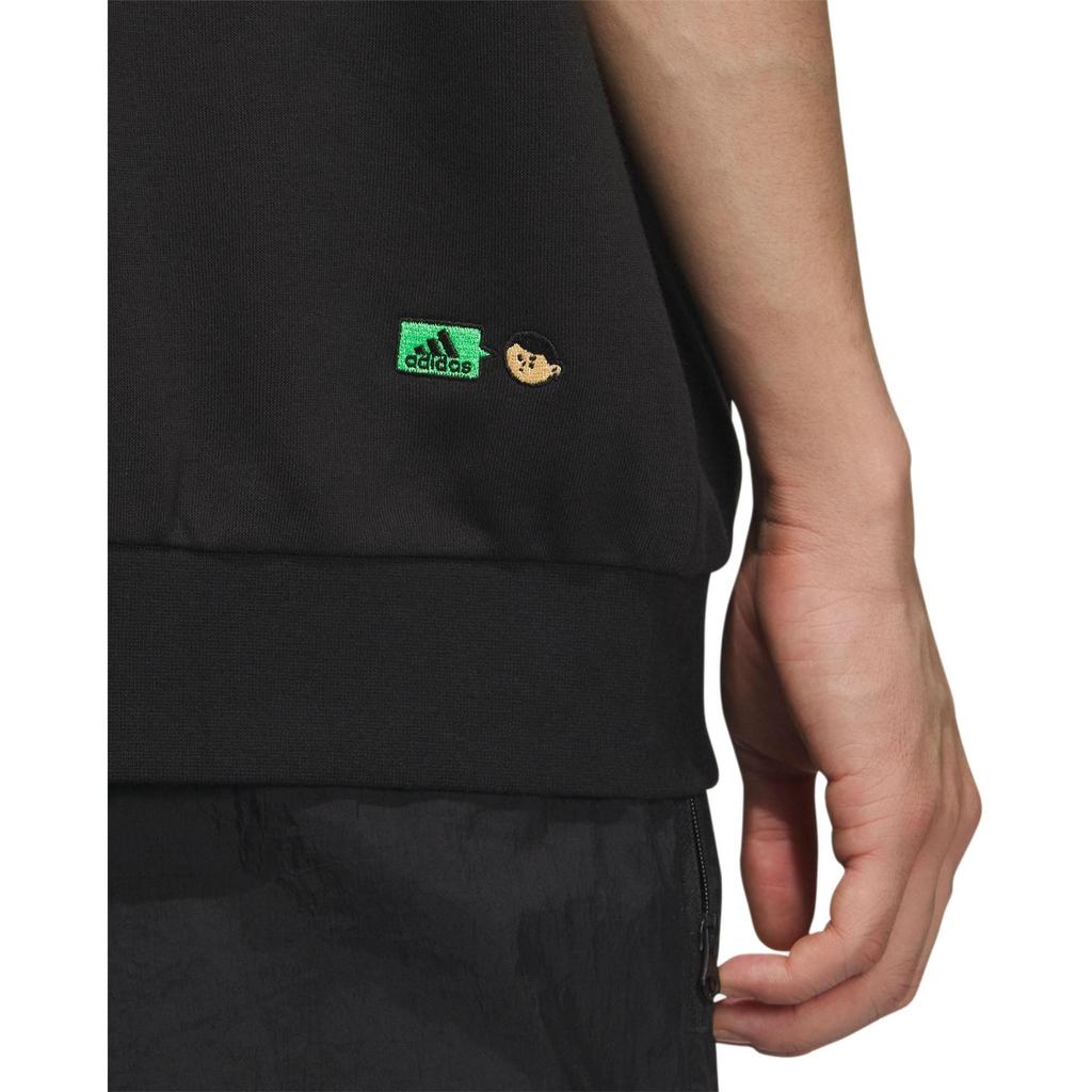 adidas X SEEBIN Adidas X SEEBIN Collaboration SS23 Sweatshirts Men's Black Hooded Moderate Other IA8152
