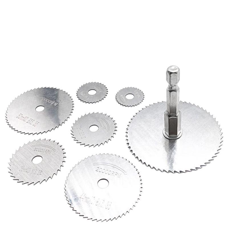 8-Piece High-Speed Steel Mini Saw Blades Set for Electric Grinders