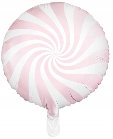 Candy Foil Balloon, 45cm, Light Pink 1pc