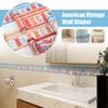 3/5M Self Adhesive Wall Skirting Border Sticker PVC Kitchen Cabinet Cupboard Waterproof Baseboard Wallpaper Wall Sticker