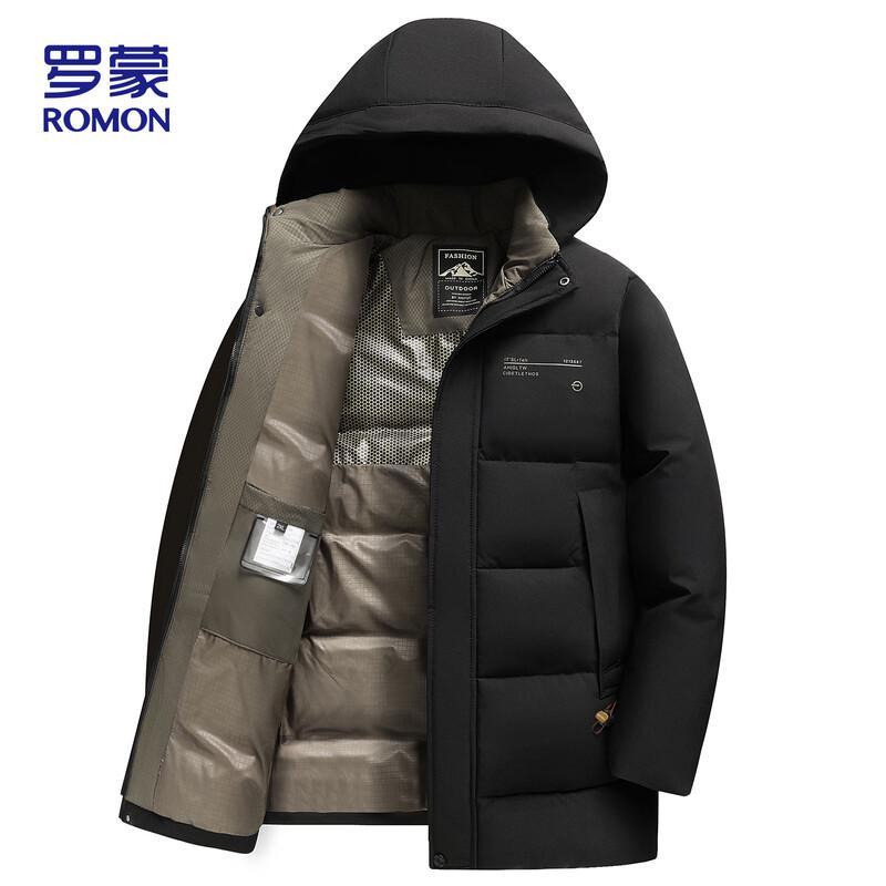 ROMON Men's Casual Business Winter Padded Jacket
