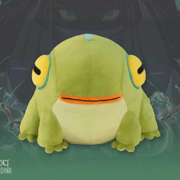 Hades Frosch Plüschtier Spiel Merchandise Weiches Stofftier für Kinder und Sammler