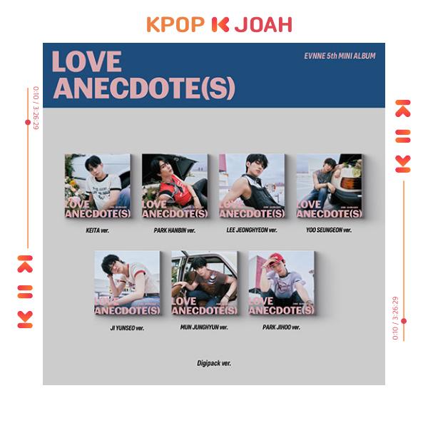 (DIGIPACK ver.) EVNNE [LOVE ANECDOTE(S)] 5th Mini Album