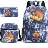 3-teiliges Schulrucksack-Set für Schüler Große Kapazität Oxford-Stoff Schultasche mit Schultergurt und Federmäppchen