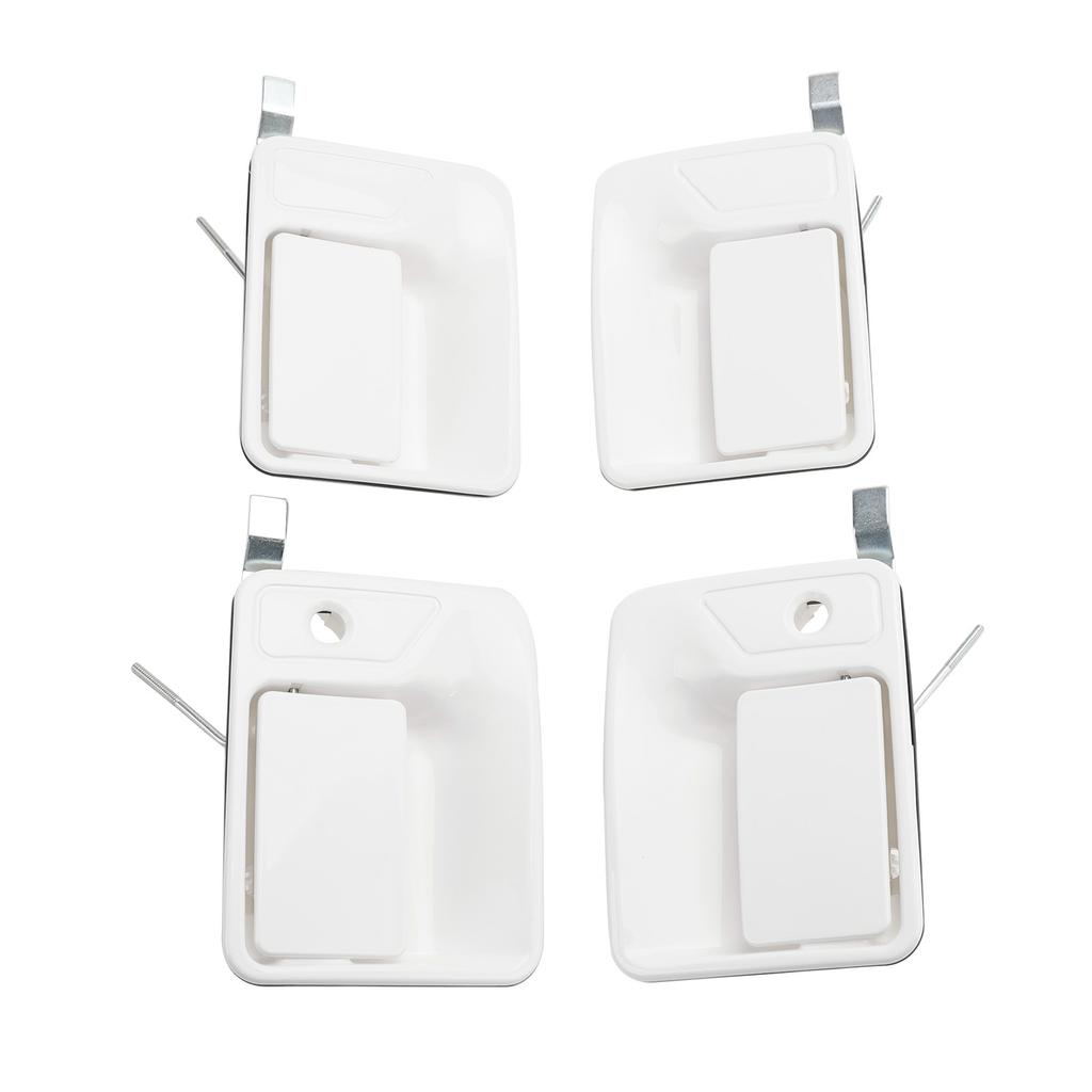 4PCS Exterior Door Handle For Ford Super Duty F250 F350 1999-2016