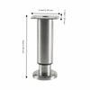 4PCS Stainless Steel + PP Telescopic Furniture Legs Stainless Steel Support Legs  For TV Cabinet