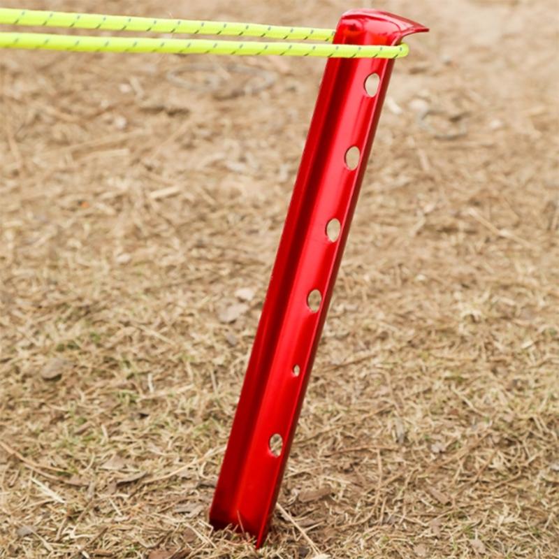 Confezione da 10 Picchetti da Sabbia Durabilità Chiodi per Tenda Multiuso Ancore per Tenda Picchetto Tipo Pesante per Riparo Esterno Sicuro