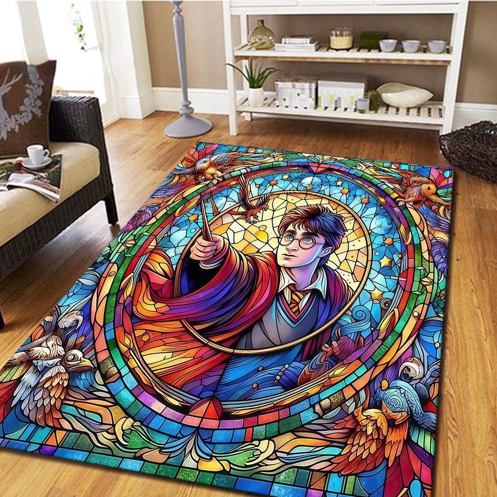 

Harry Potter Home Decor Carpet, Bedroom Floor Rug, Digital Printing Movie Mat, Large Size Play Mat -HYQ13 60x90cm