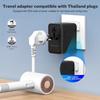 Compact Universal Travel Adapter High Speed Multi-Port Charging Station  Worldwide Travel