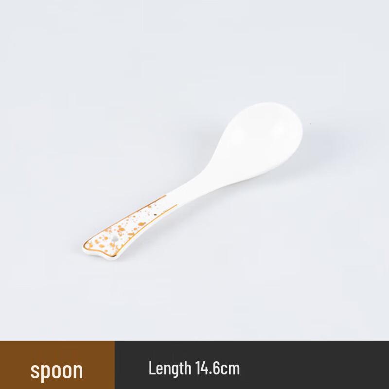 Shangpin Shuangrui Golden Sands Bone China Tableware