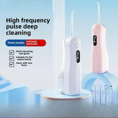 Home Electric Dental Flusher Household Portable Water Floss Oral Toothbrush Positive Special Dental Cleanser