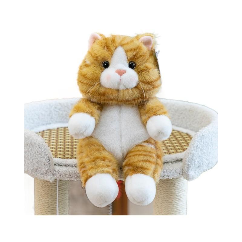 Cat Plush Toy Cartoon Stuffed Animal Doll Kids Birthday Gift Room Decoration