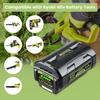 VANON 1 Pack OP4060 40V 6.0Ah Replacement for Ryobi Battery Lithium Ion Compatible with OP4015 OP4026 OP40201 OP40261OP4030 OP4040 OP40401 OP4050