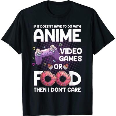 Anime Art for Women Men Teen Girls Anime Merch Anime Lovers Unisex T-Shirt Men Women