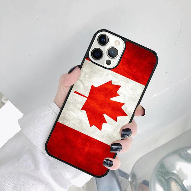 Canada Flag Phone Case Cover For iPhone 17 Air 15 Pro MAX 16 Plus 14 11 12 13 Coque