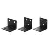 20 Piece Metal Corner Brackets L Brackets with Mounting Hardware for Wood Metal Furniture Reinforcement