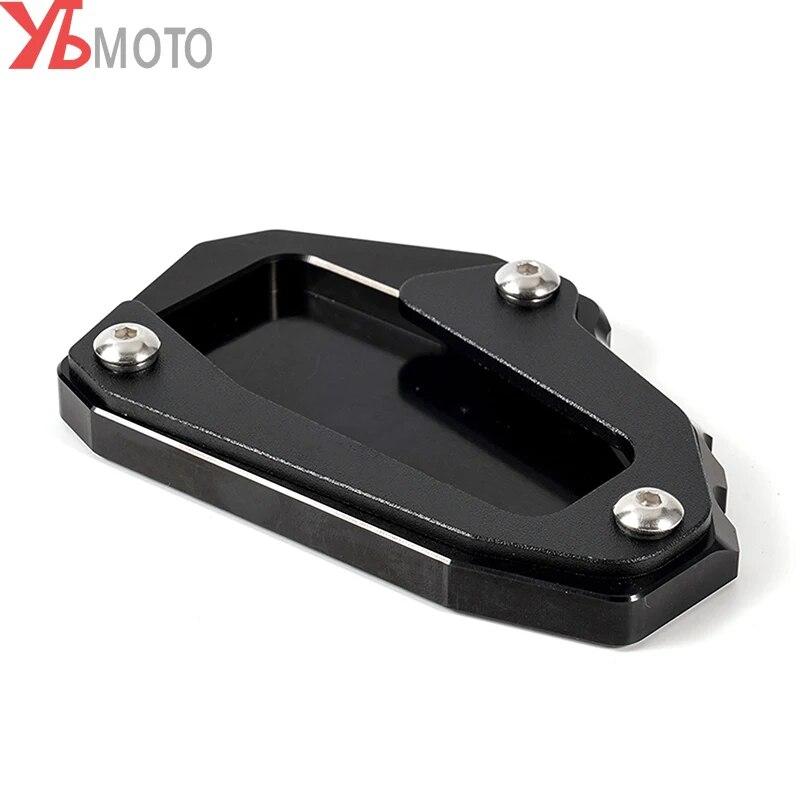 Motorcycle CNC Side Stand Extension Kickstand Enlarge Pad For Ducati SCRAMBLER 1100 Sport Icon Dark DesertX Desert X 2022 2023