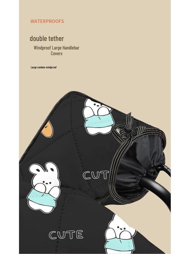 Universal Waterproof and Coldproof Plush Windshield Cover for Electric Vehicles