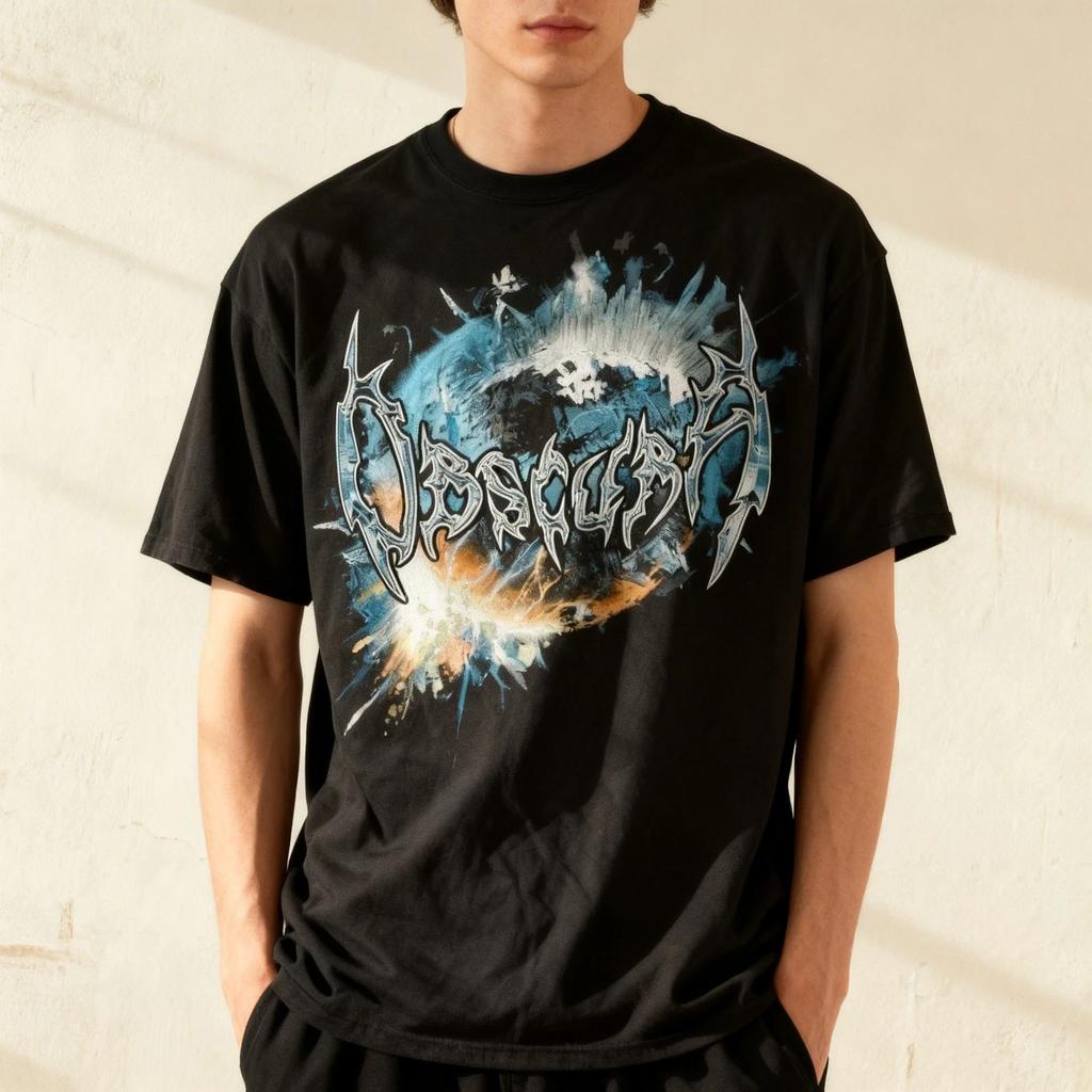 Obscura Band Cosmogenesis Death Metal Tour T-shirt S To 5XL