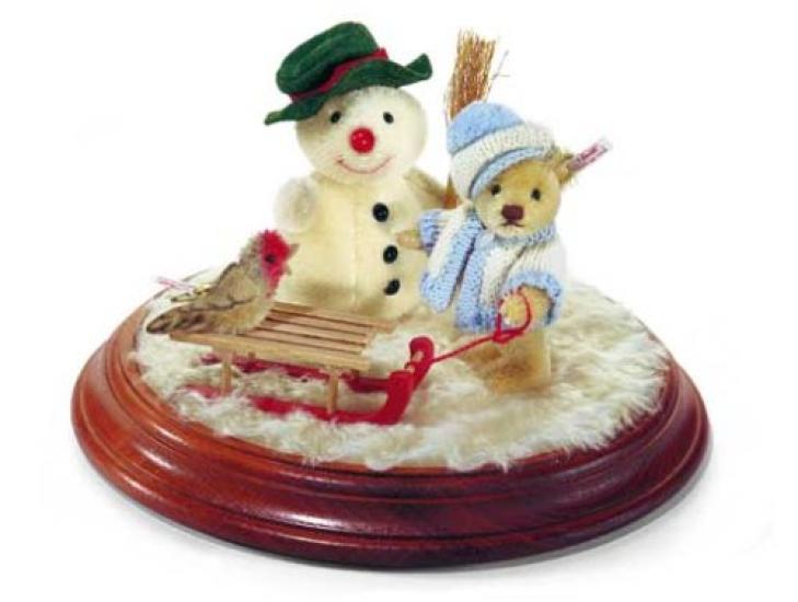 

Зимняя диорама Steiff 2006 World Limited