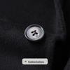 Men's 100% Wool Double-faced Lapel Coat