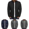 Men's Warm Puffer Bubble Coat Jacket Featuring Cozy Quilted Design For Winter Comfort
