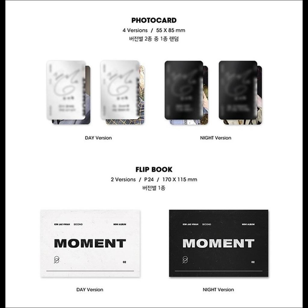 Kim Jae Hwan [MOMENT] 2nd Mini Album