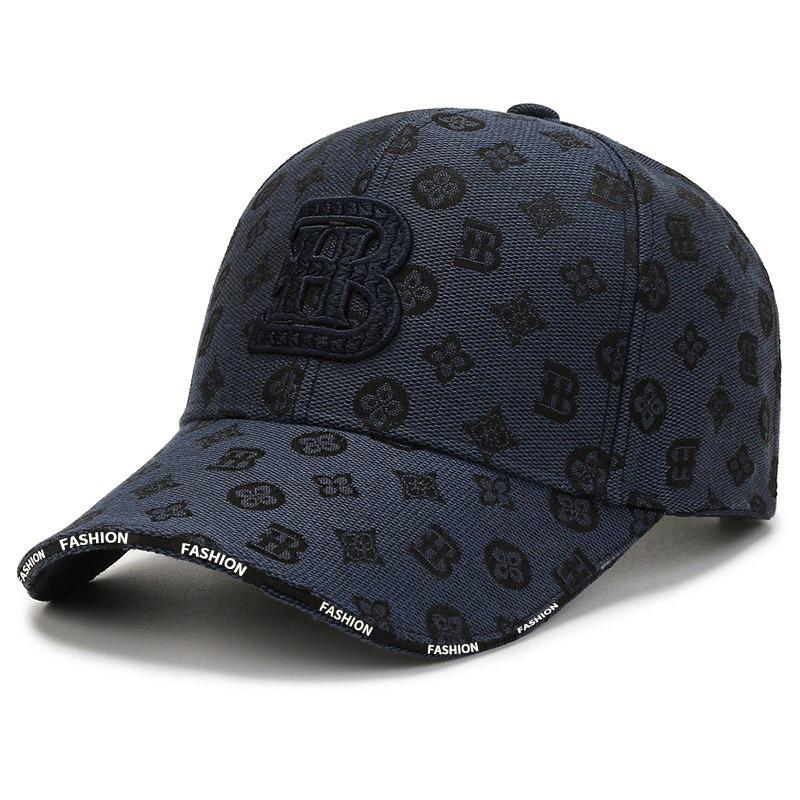 Embroidered Letter Baseball Cap—Breathable Summer Sun Hat, UV-Protective Outdoor Hat, Adjustable Size