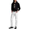Polo Ralph Lauren FW24 25 Spring Summer, New Year Style, Bear Pattern Hooded Long Sleeved Fleece Lined Sweatshirt Men's MNPOKNI16821811