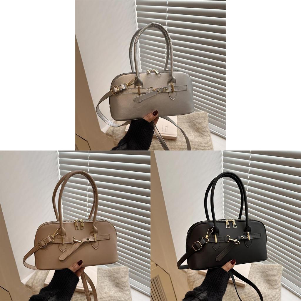 Retro Small Crossbody Bag For Women With Spliced Fabric And Zipper Closure For Daily Use