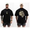 Gym Men's T-Shirt Thavage Muscular Men CBUM 100 Cotton Gym T Shirt Fitness Joggers Pure Tee Shirt Summer Women Tshirt Streetwear