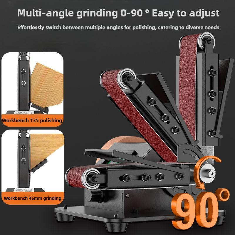 Automatic Knife Sharpener Portable Household Cutter Grinder Electric Belt Sander Grinding Wheel Machine Quick Sharping Tools