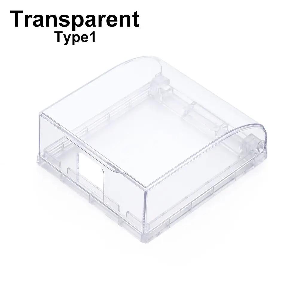 

86 Type Splash-Proof Box Power Outlet Supplies Electric Plug Cover Protection Switch Protective Cover Wall Socket Waterproof Box