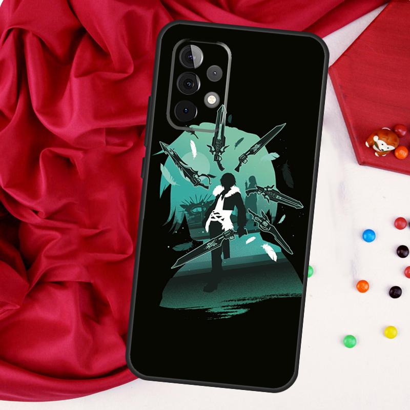 Final Fantasy Poster For Samsung Galaxy A52 A32 A22 A54 A14 A16 A26 A36 A56 A55 A35 A05 A06 A15 A53 A33 A13 Case