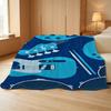 Soft Plush Flannel Throw Blanket - Machine Washable, Warm Cozy for Home, Office Naps, Christmas & Halloween