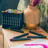RAGI Alcohol Markers 80 Double-sided Felt-tip Pens, Dual Tip, Professional Artistic Drawing Set