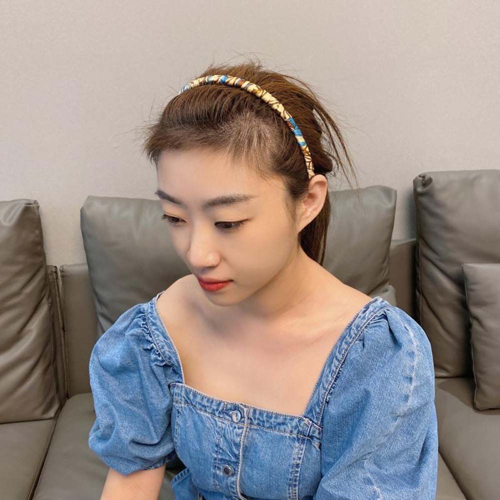 Wash Face Non-slip Floral For Girls Toothed Headband Plastic Women Hair Hoop Korean Style Hairbands