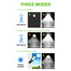 Solar Street Lights Outdoor, Solar Lamp With 3 Light Modes Waterproof Motion Sensor Security Lighting for Garden Patio Path Yard