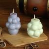 Silicone Candle Mold Grape Shape Geometric Resin Molds Suitable for Creative Homes Decoration and Handmade Gifts
